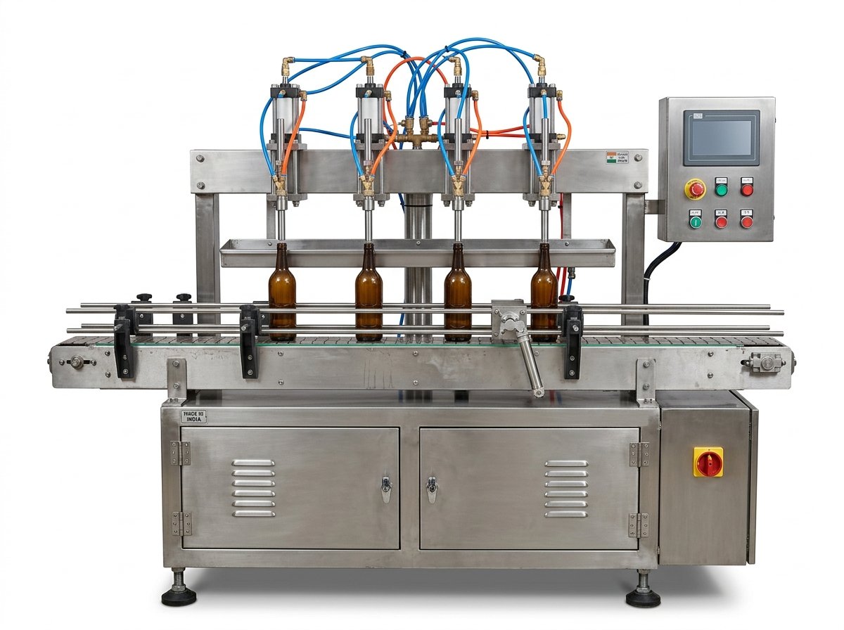Automatic Piston Filling Machine (Oils) - Filltech