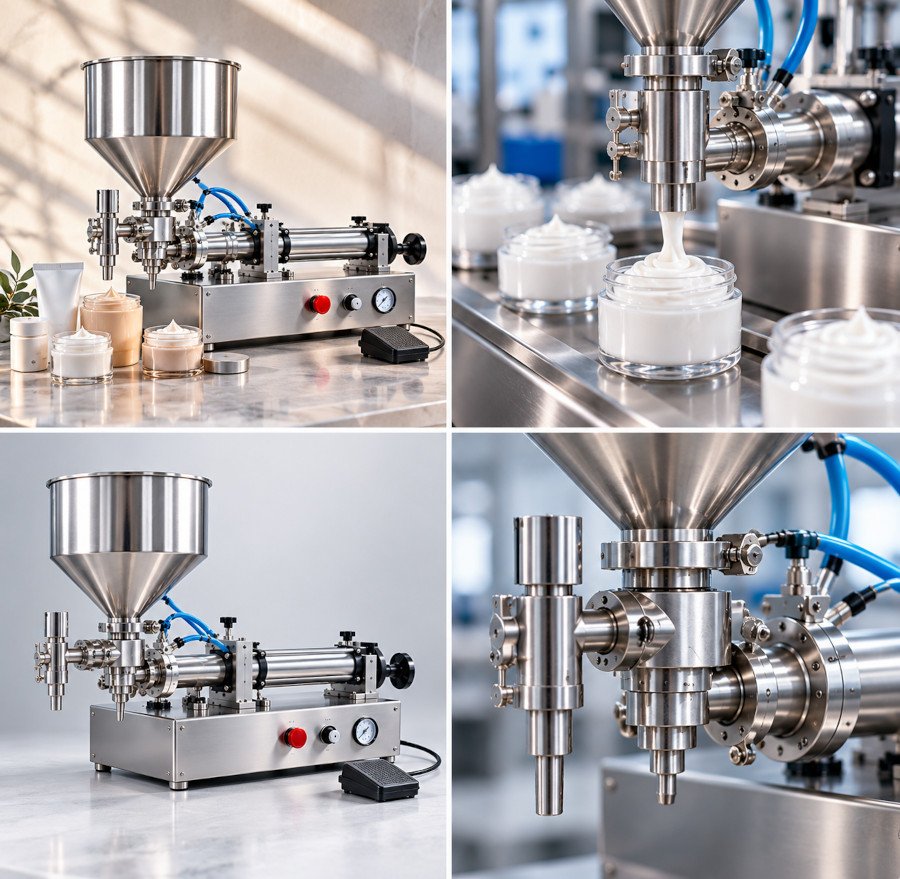 Semi Automatic Cream / Paste Filling Machine - IMG 02 thumbnail