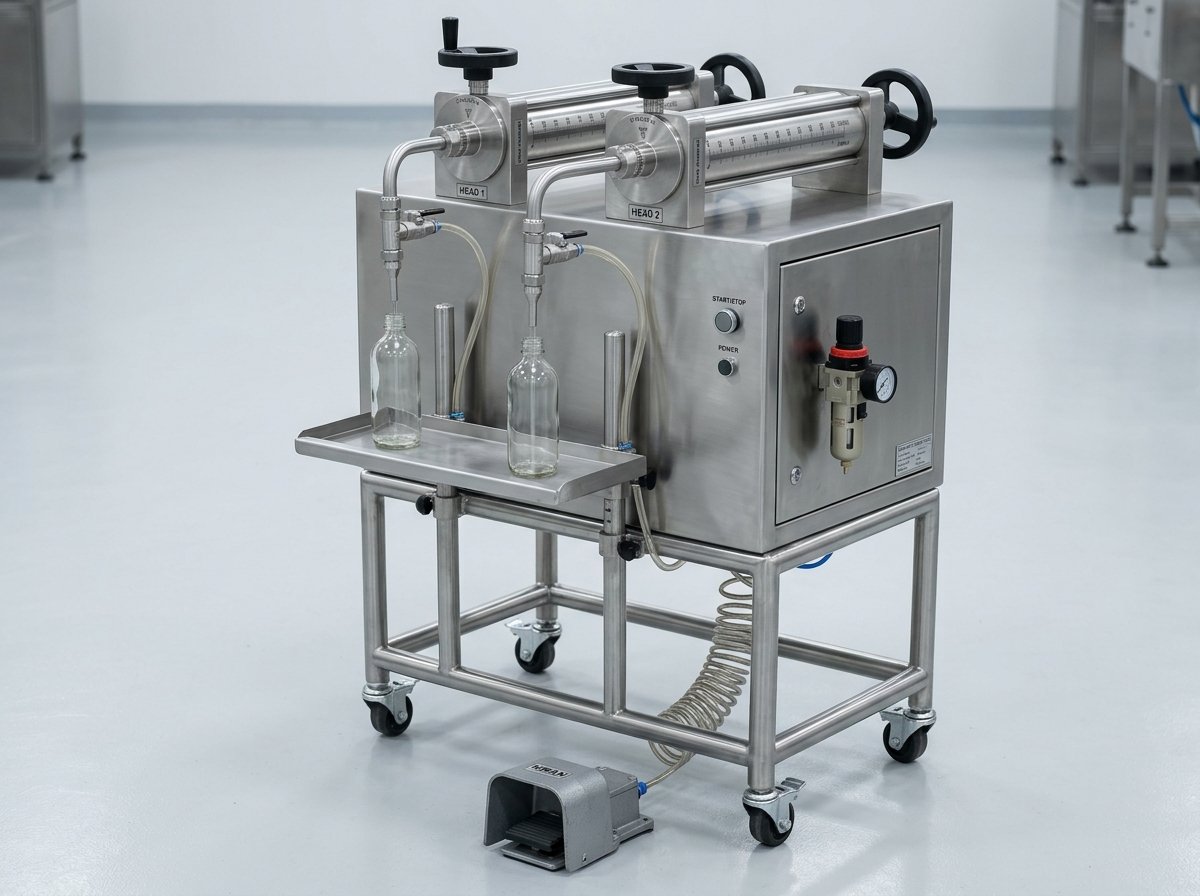 Semi-Automatic Volumetric Liquid Filler - Filltech